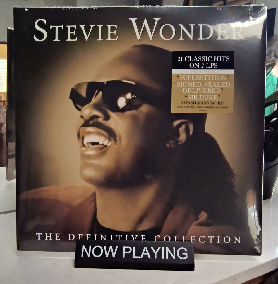Stevie Wonder - The Definitive Collection | 2 LPs | 21 Timeless Classic Hits