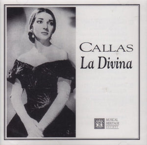 Callas - La Divina - Musical Heritage Society - Preowned CD