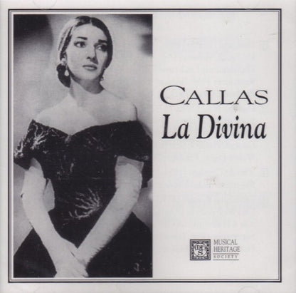 Callas - La Divina - Musical Heritage Society - Preowned CD