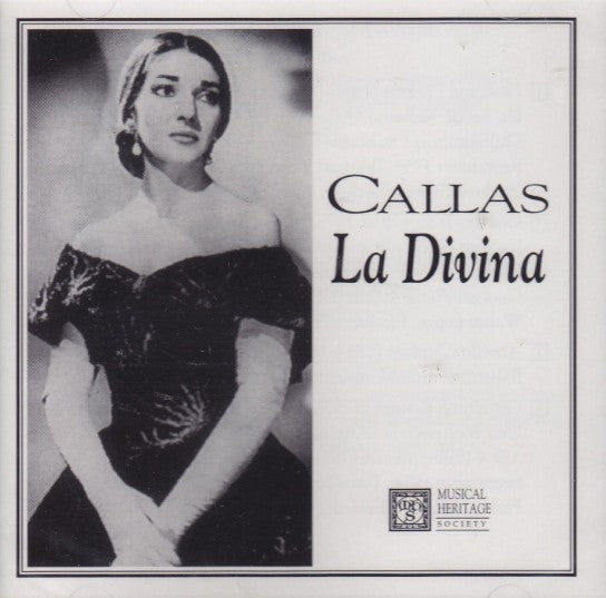 Callas - La Divina - Musical Heritage Society - Preowned CD