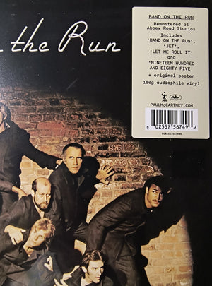 Paul McCartney & Wings – Band On The Run - Remastered at Abbey Road Studios -New