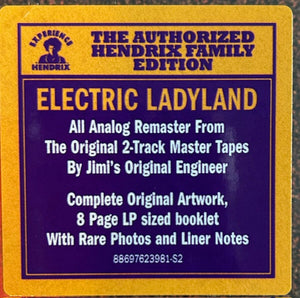 Electric Ladyland by Jimi Hendrix - 2LP Masterpiece - Mint/Sealed Vinyl