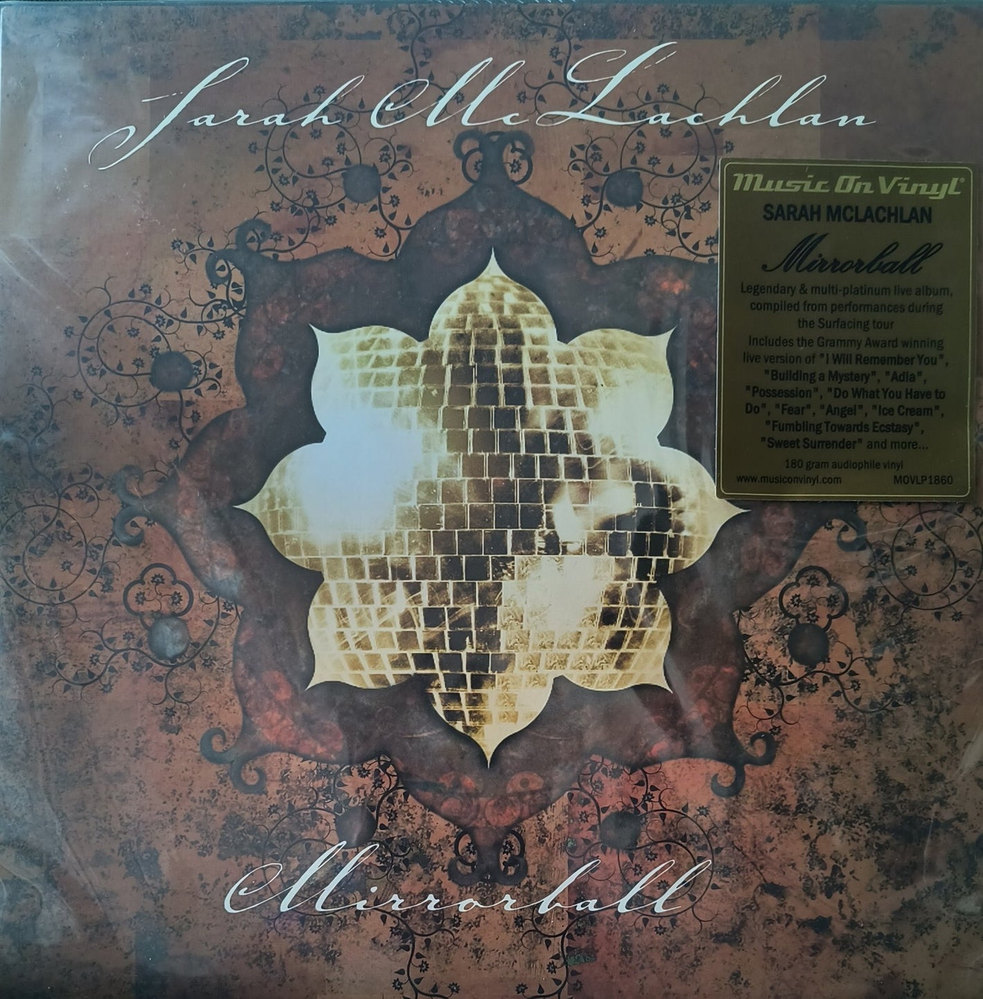 Sarah McLachlan - Mirrorball - 2LP - 180G Music on Vinyl - Live Surfacing Tour