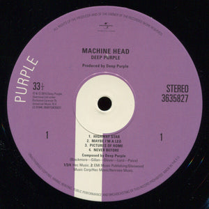 Deep Purple - Machine Head - 1 LP - New/Sealed Vinyl