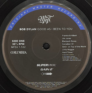 Bob Dylan - Good As I Been To You Limited Edition/Numbered Audiophile SuperVinyl