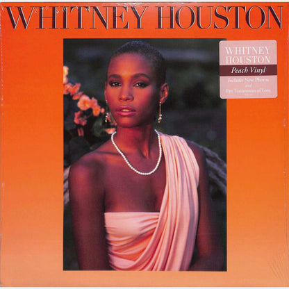 Whitney Houston - Whitney Houston - Peach Vinyl - Brand New/Sealed