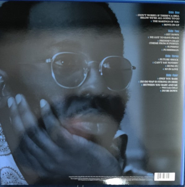 2discs LP Curtis Mayfield Very Best Of Curtis Mayfield (Blue Vinyl) RCV172584 RHINO 未開封 /00660 Curtis Mayfield The Very Best Of Curtis Mayfield 2LP (Blue Vinyl)