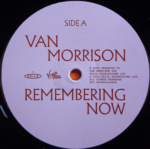 Van Morrison – Remembering Now - 2LP - UK Import - Brand New/Mint Vinyl