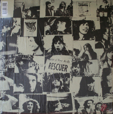Collage of black and white vintage portraits and candid street photos on a vinyl record cover.