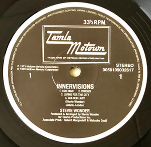 Stevie Wonder – Innervisions - 180 Gram - Brand New/Sealed Vinyl