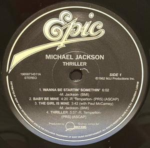 Michael Jackson - Thriller - 40th Anniversary - 1 LP - Brand New/Sealed Vinyl