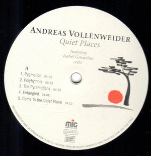Andreas Vollenweider Featuring Isabel Gehweiler – Quiet Places - Brand New Vinyl
