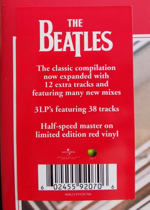 The Beatles – 1962-1966 - Limited Ed. - Half-Speed Master - Mint  3LP Red Vinyl