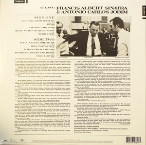 Francis Albert Sinatra & Antonio Carlos Jobim - Self Titled Vinyl Album