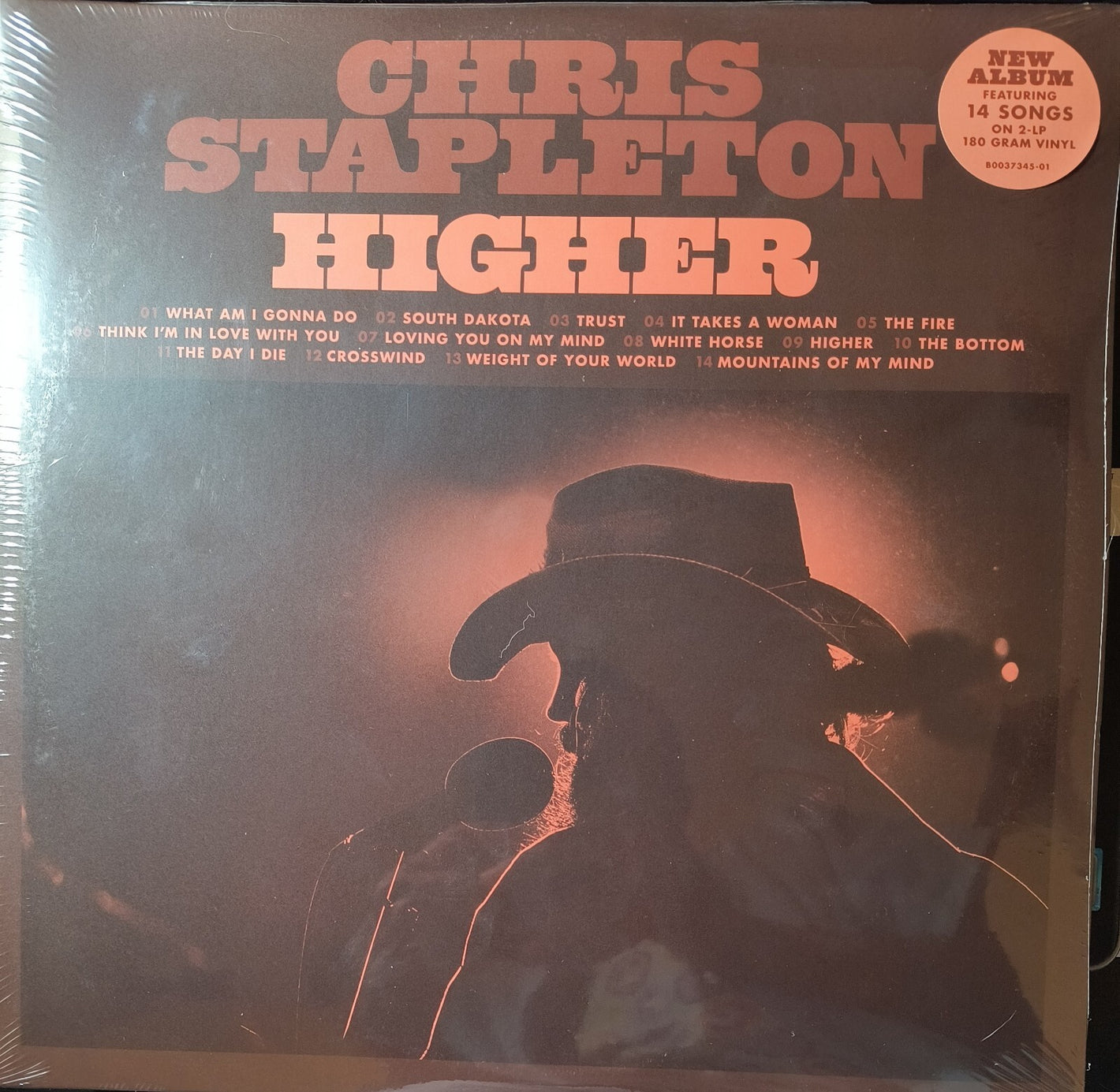 Chris Stapleton - Higher - 2 LPs - Featuring 14 songs - Brand New/Sealed Vinyl