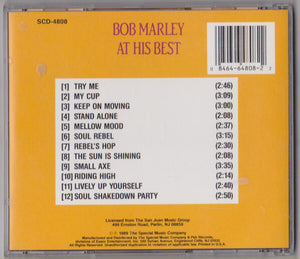 Bob Marley - At His Best - Used CD
