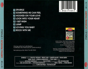 Aretha Franklin - Sparkle - Music From The Warner Bros Motion Picture - Used CD