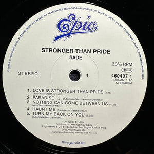 Sade – Stronger Than Pride - Half-Speed Master - Remastered - Brand New Vinyl
