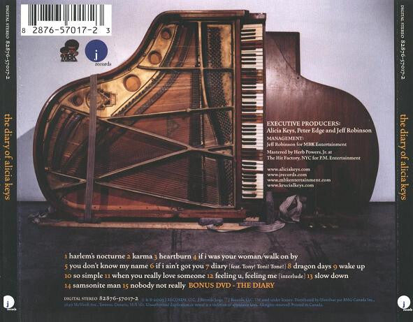 Alicia Keys - The Diary Of Alicia Keys - Used CD & DVD