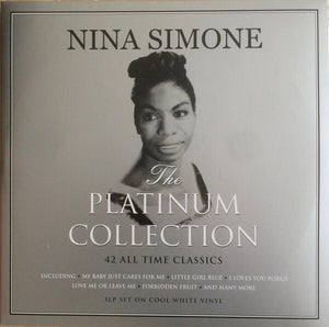 Nina Simone – The Platinum Collection - 42 All Time Classics - 3LP - White Vinyl