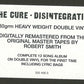 The Cure – Disintegration - Remastered - 180Grm - 2LP - Brand New Vinyl