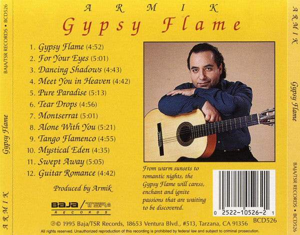 Armik - Gypsy Flame - Used CD
