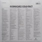 Rodriguez - Cold Fact - Brand New/Sealed Vinyl - 1 LP - CURATORS PICK