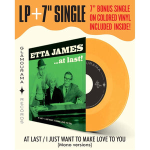 Etta James – At Last! - Brand New/Mint Black Vinyl - w/ Bonus 7" On Orange Vinyl