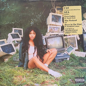 SZA – Ctrl - 2LP - Green Translucent - Brand New/Mint Vinyl