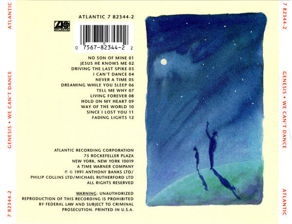 Genesis - We Can't Dance - Preowned CD