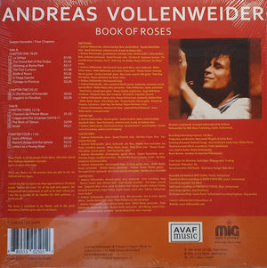 Andreas Vollenweider - Book Of Roses - Vinyl