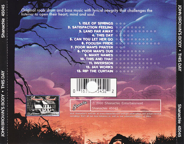 John Brown's Body - This Day - Used CD