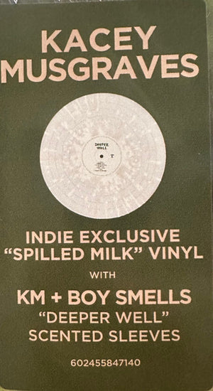 Kacey Musgraves - Deeper Well - Indie Exclusive "Spilled Milk" Vinyl - Brand New