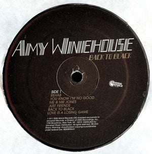 Amy Winehouse – Back To Black - 1 LP -  Brand New/Sealed Vinyl