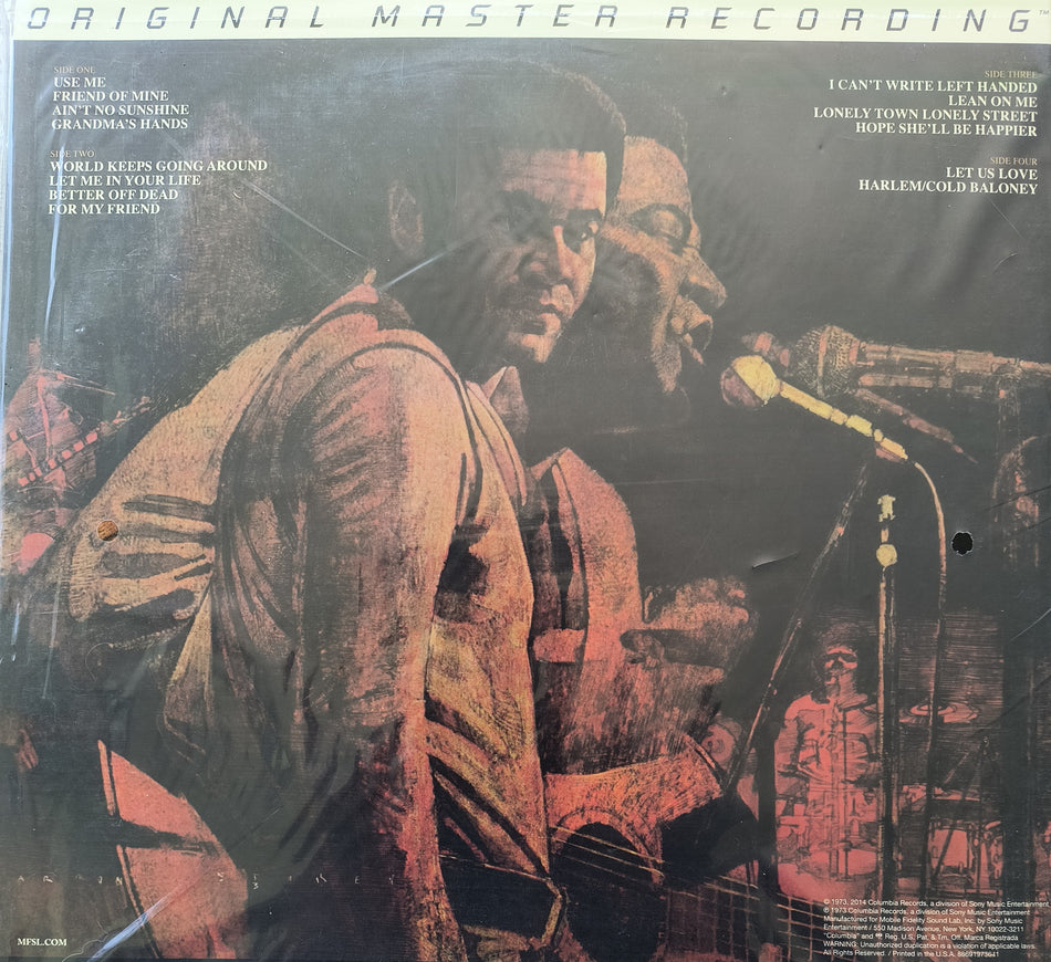 Bill Withers - Live At Carnegie Hall | Numbered Original Master Recording LP