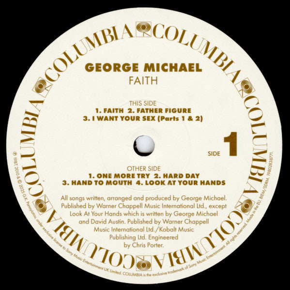 George Michael - Faith | Half-Speed Mastered Vinyl 2LP