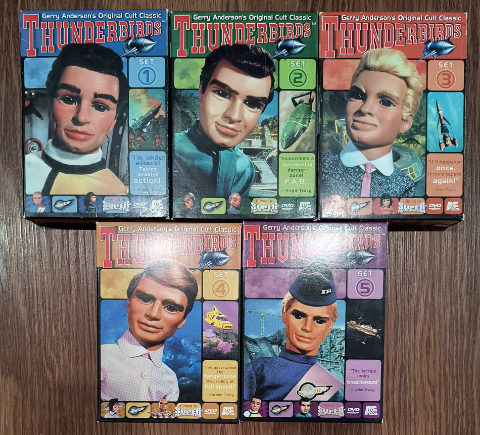 Thunderbirds - A&E - 5 DVD Set Collection (pre-owned)