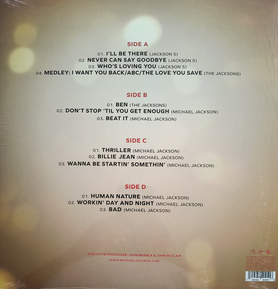 Michael Jackson - Michael Songs From The Motion Picture | Black Ice 2LP