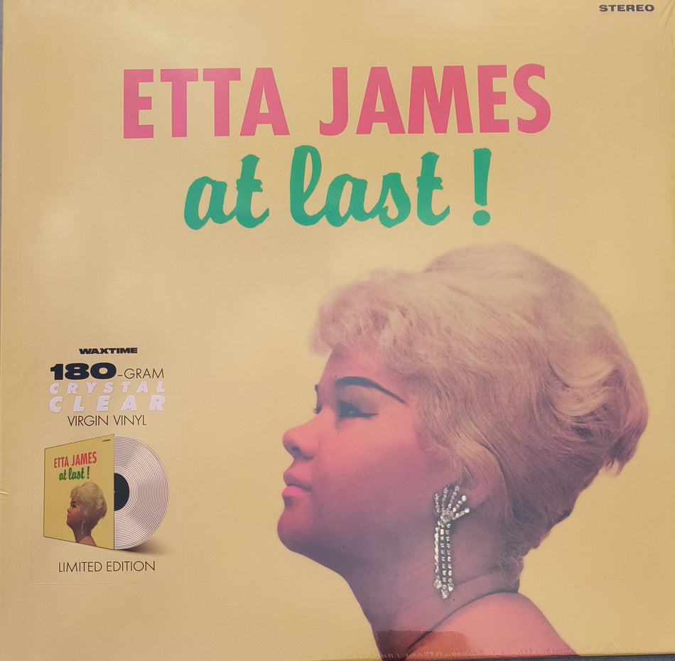 Etta James - At Last! | Crystal Clear 180g LP | Limited Edition