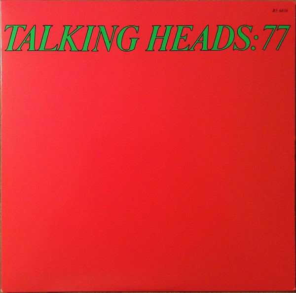 Talking Heads 77 | 180 Gram Vinyl | Debut Album | Post Punk CBGB Era