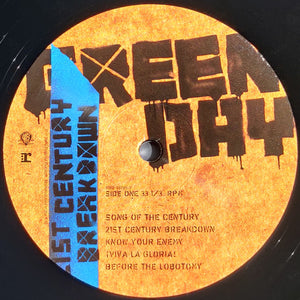 Green Day - 21st Century Breakdown 2LP 180g Vinyl Punk Rock Opera