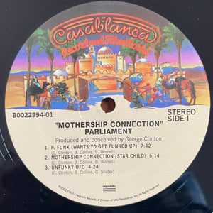 Parliament - Mothership Connection | LP Vinyl PFunk Classic 1975 Album
