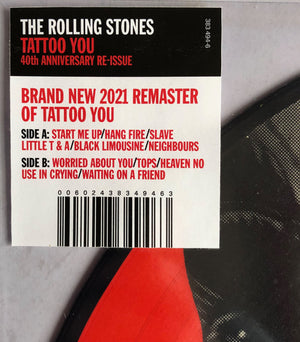 The Rolling Stones - Tattoo You | Remastered Picture Disc LP | Limited Edition