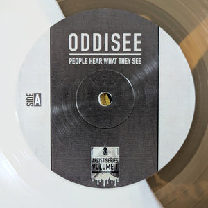 Oddisee - People Hear What They See |  Cream & Tan Vinyl | Mello Music Group