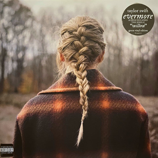 Taylor Swift – Evermore - Deluxe Ed. - 2LP - Translucent Green Vinyl