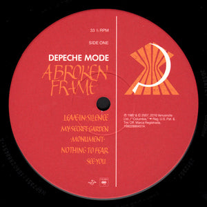 Depeche Mode - A Broken Frame | Remastered LP | Synth-Pop