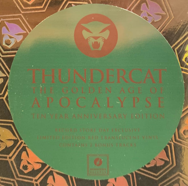 Thundercat - The Golden Age of Apocalypse | 2021 RSD 10th Anniv Red Vinyl LP