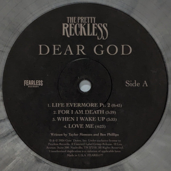 The Pretty Reckless - Dear God | Limited Poltergeist Vinyl 2LP