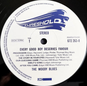 Moody Blues - Every Good Boy Deserves Favour LP | Threshold Prog Rock Classic