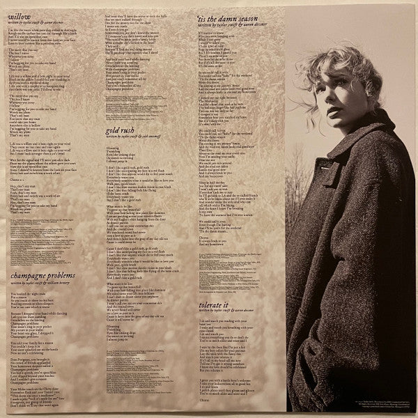 Taylor Swift – Evermore | Deluxe Ed. + 2LP | Translucent Green Vinyl